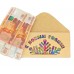 Деревянный конверт для денег СПАСИБО (СЕРДЦЕ)